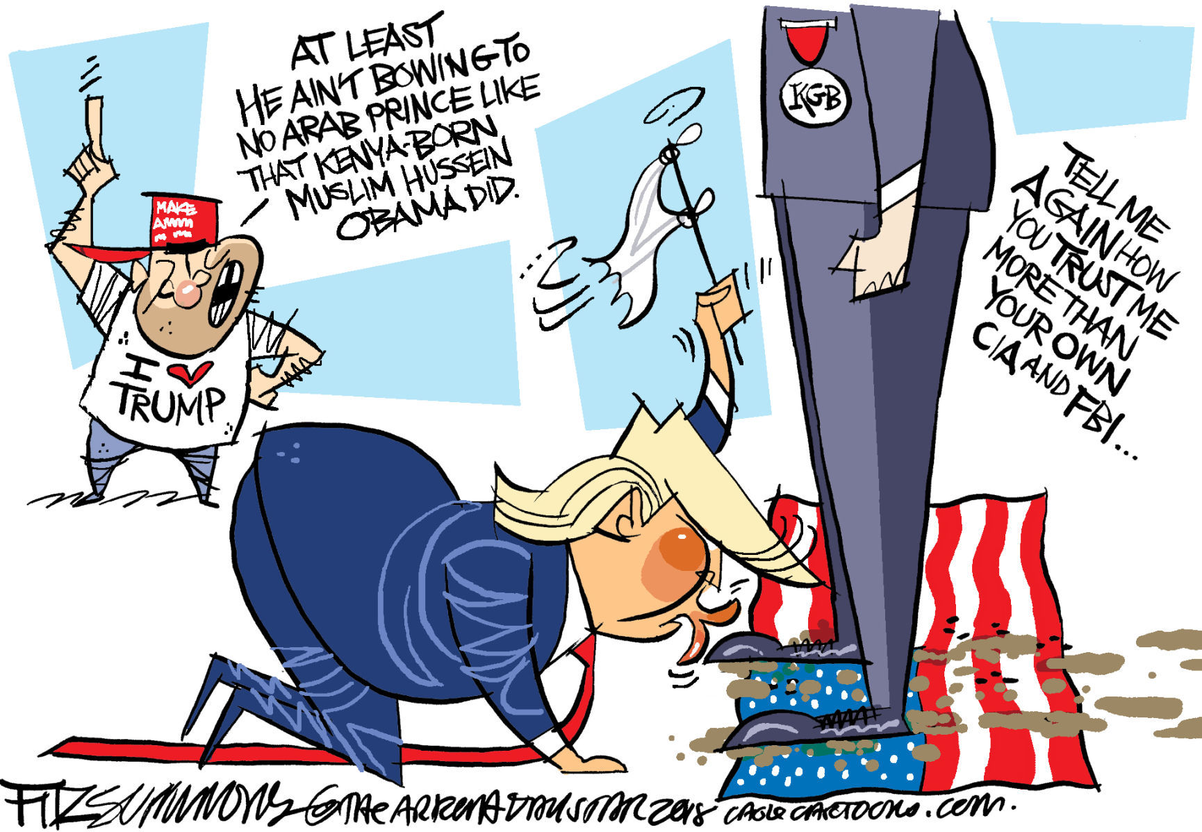 Daily Fitz Cartoon: Standards